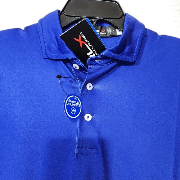 RLX Ralph Lauren Golf Print Polo Men's medium NWT - Picture 5 of 7